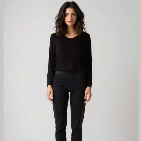 Simply Styled Women's Medium Long Sleeve Pajama Top NWT - Picture 1 of 4